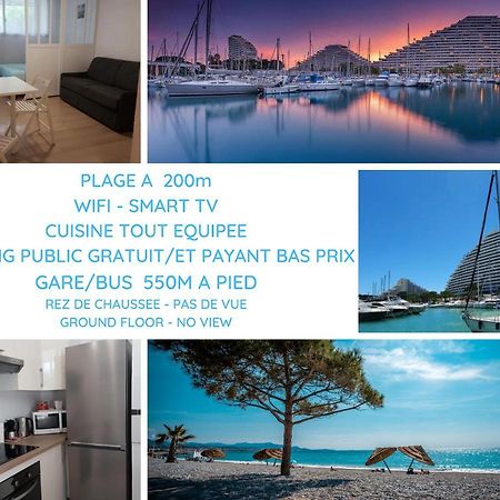 Venus - Climatise - Marina Baie Des Anges Apartment Villeneuve-Loubet Exterior photo