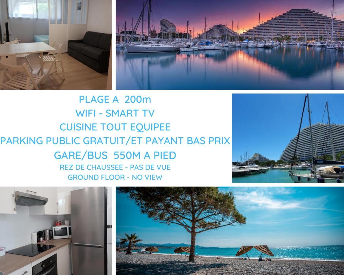 Venus - Climatise - Marina Baie Des Anges Apartment Villeneuve-Loubet Exterior photo